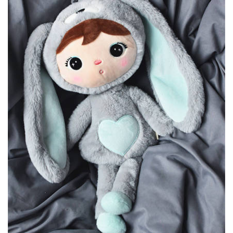 Metoo Grey/Mint Bunny 50cm (MT205)